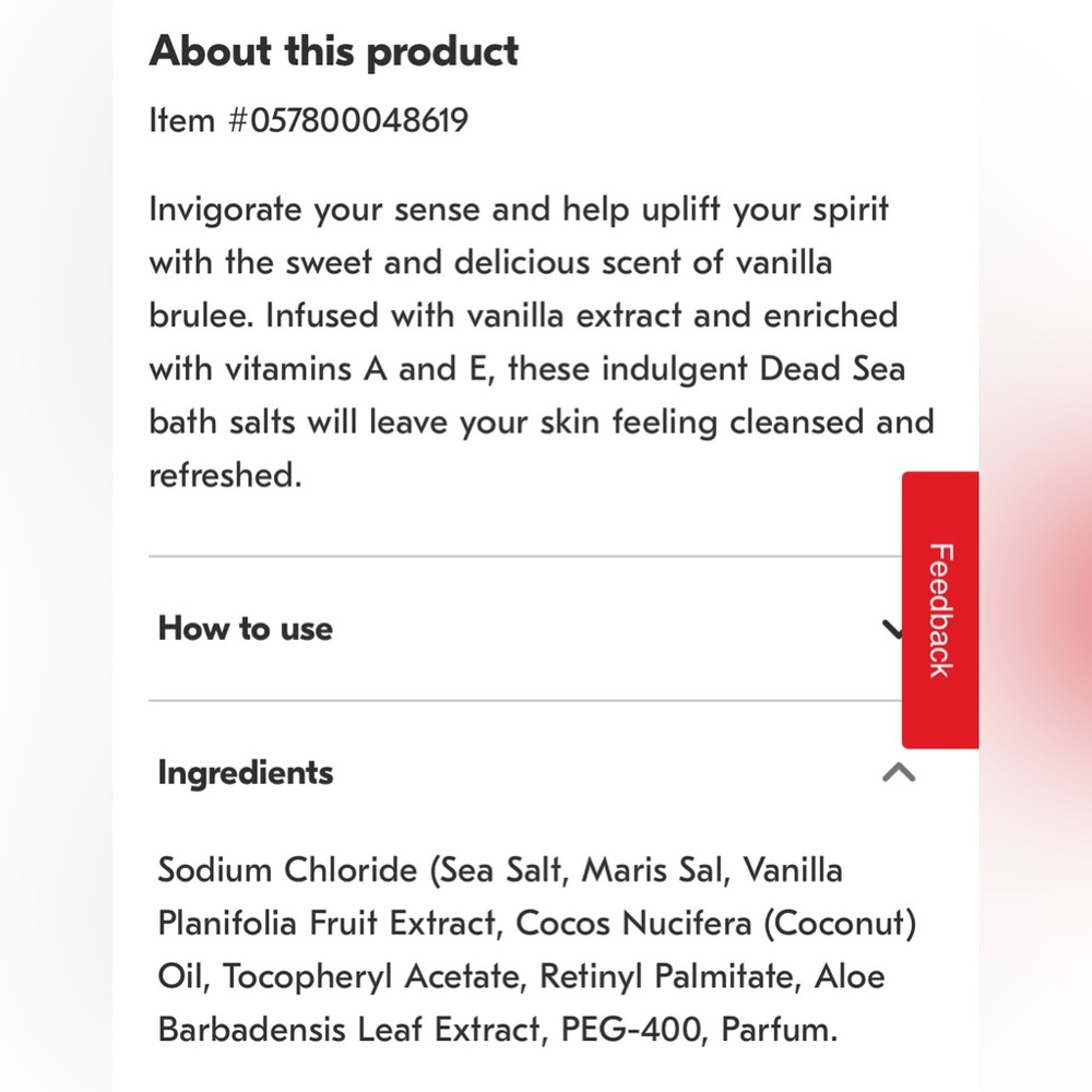 $5 Bundle Add on- Quo Vanilla Brûlée Salt Scrub - Picture 4 of 4